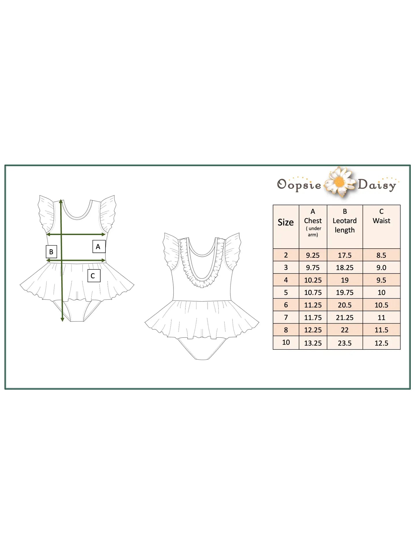 Kids Pale Pink Rose Dance Skirted Twirl Leotard