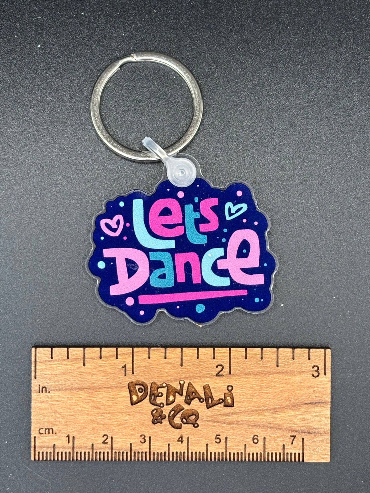 Let's Dance Acrylic Keychain