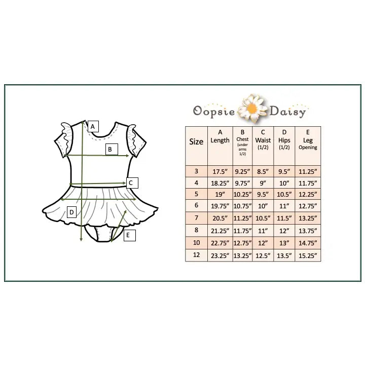 Kids Mustard Dot Pink Floral Dance Skirted Twirl Leotard