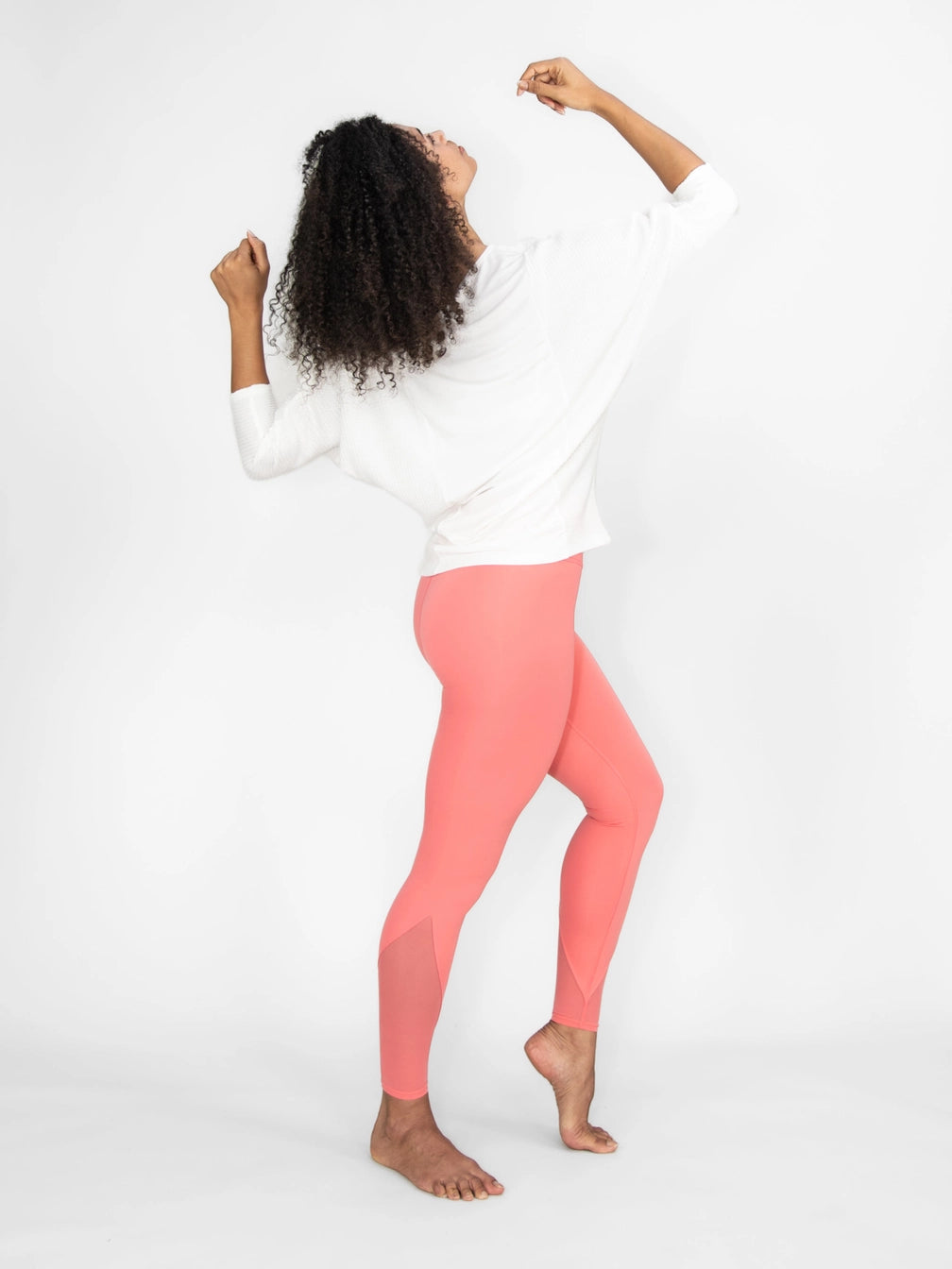Luxe Legging with Powermesh Insert