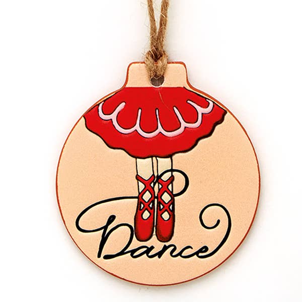 Rosie Toes Dance Ornament