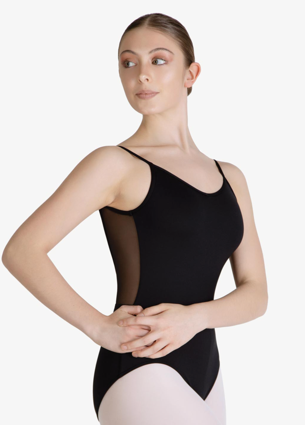 Leotards- Studio Collection Mesh Black Leotard