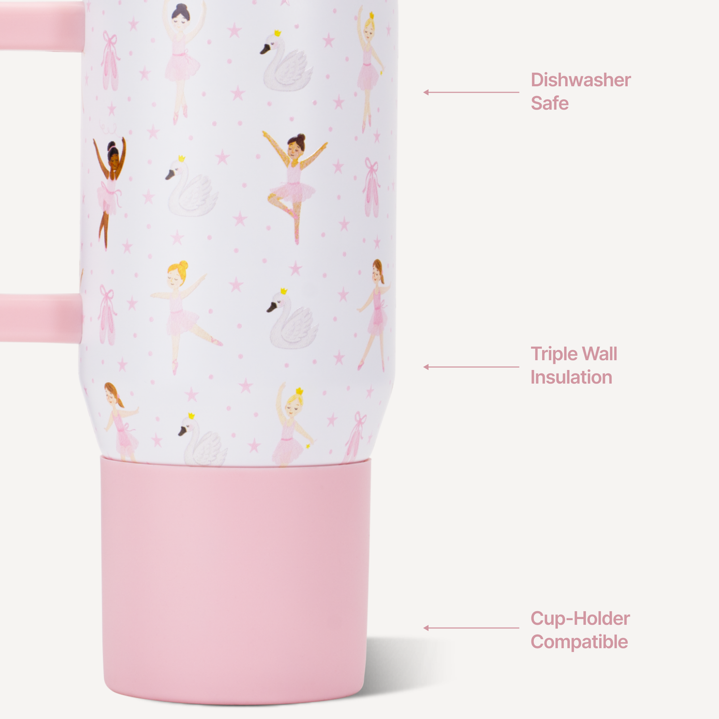 Ballerina HydroJug 20 oz Traveler Tumbler