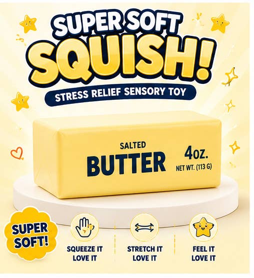 Butter Squish Stress Relief Toy