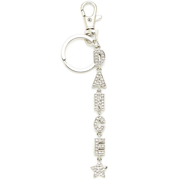 Dance Word Keychain