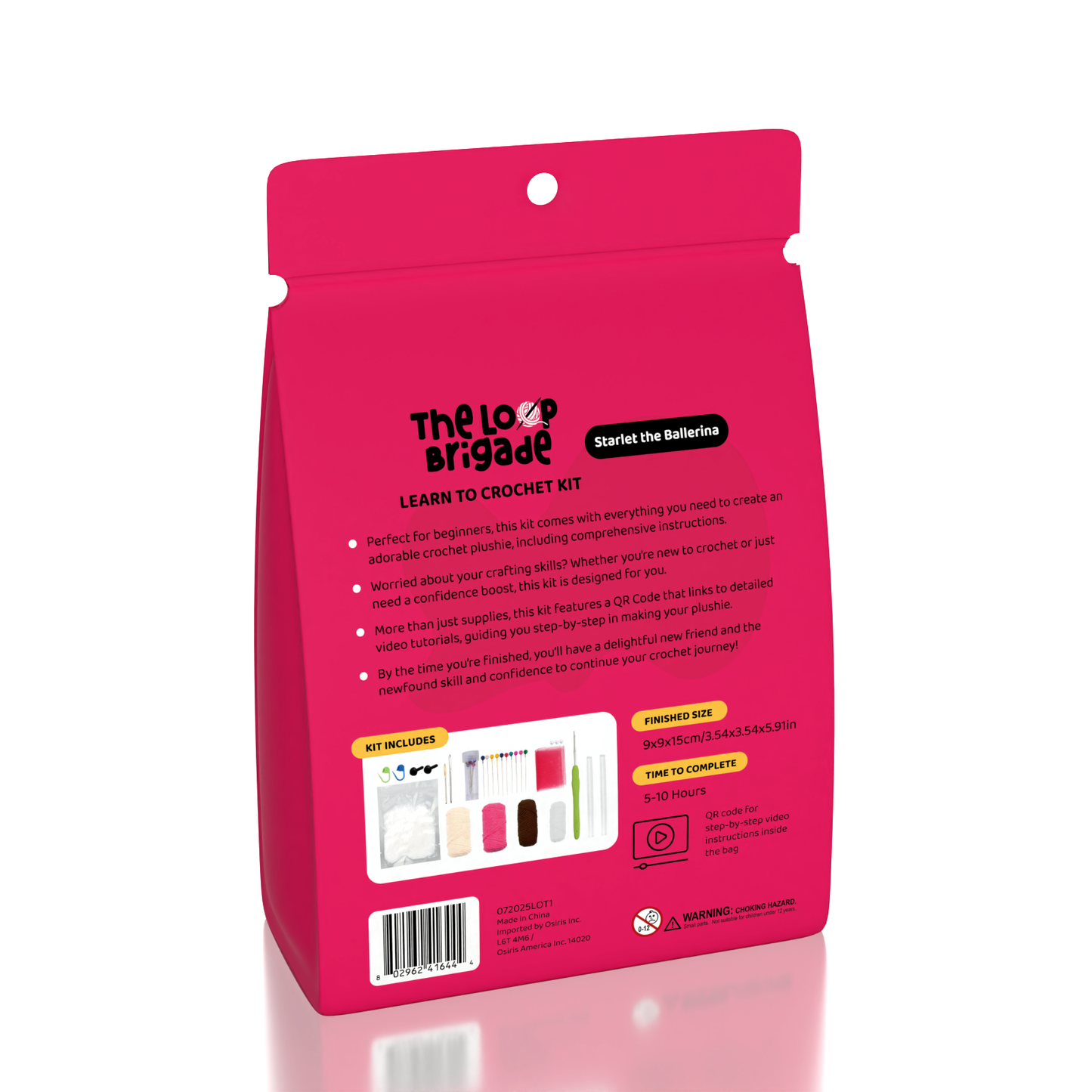 Activities - The LOOP Brigade: DIY Crochet Plush Toy - Starlet the Ballerina