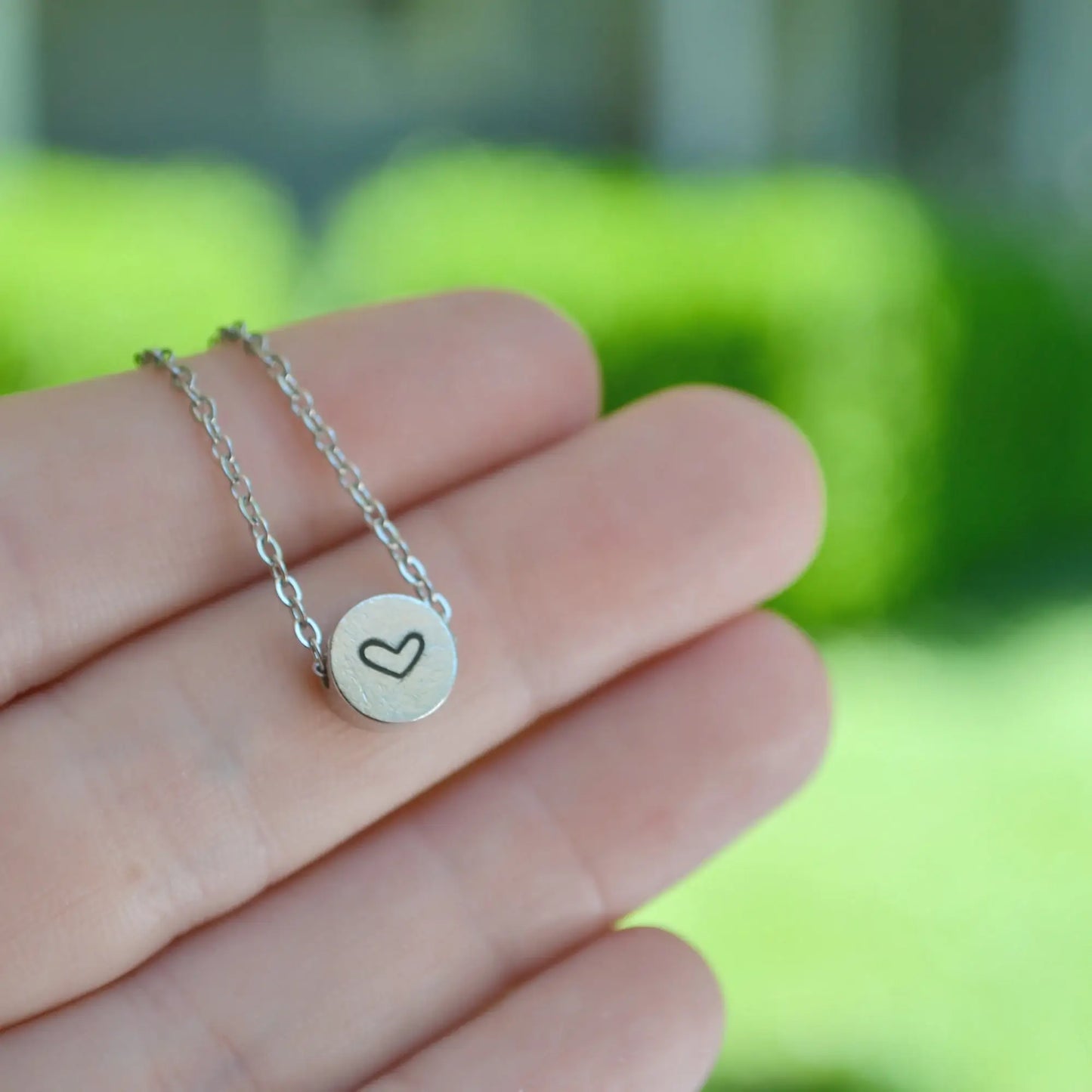 Dainty Necklace - Heart