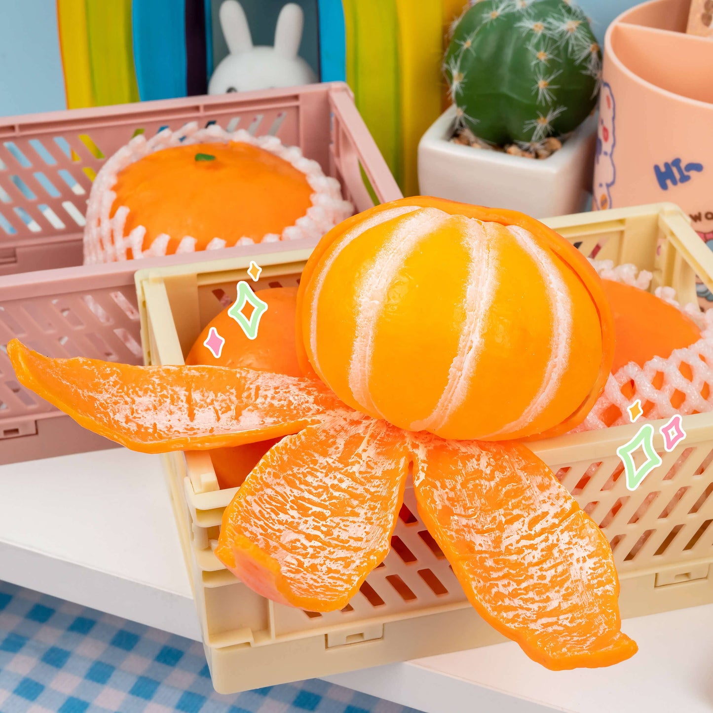 Tangerine Cutie Peeling Fidget Sensory Toy PDQ (12pcs/case) - NEW
