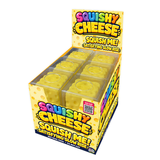 Fun Doh Slow-Rise Cheese Sensory Squishy Toy