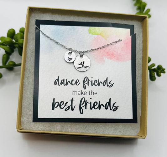Dainty Necklace - Arabesque Dancer