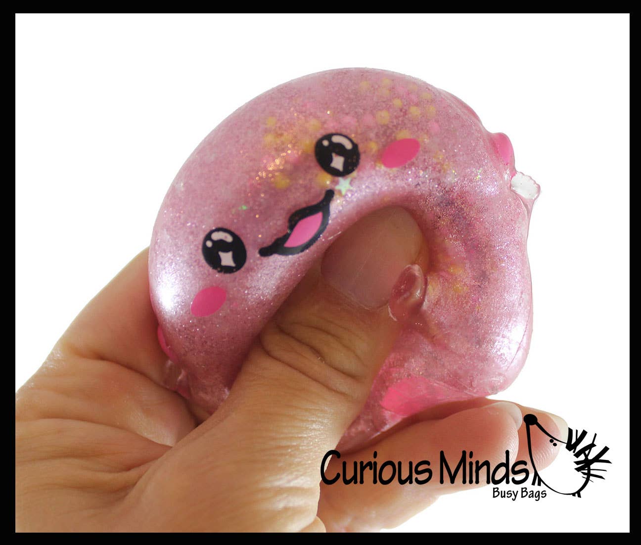 Axolotol Glitter Sensory Toy