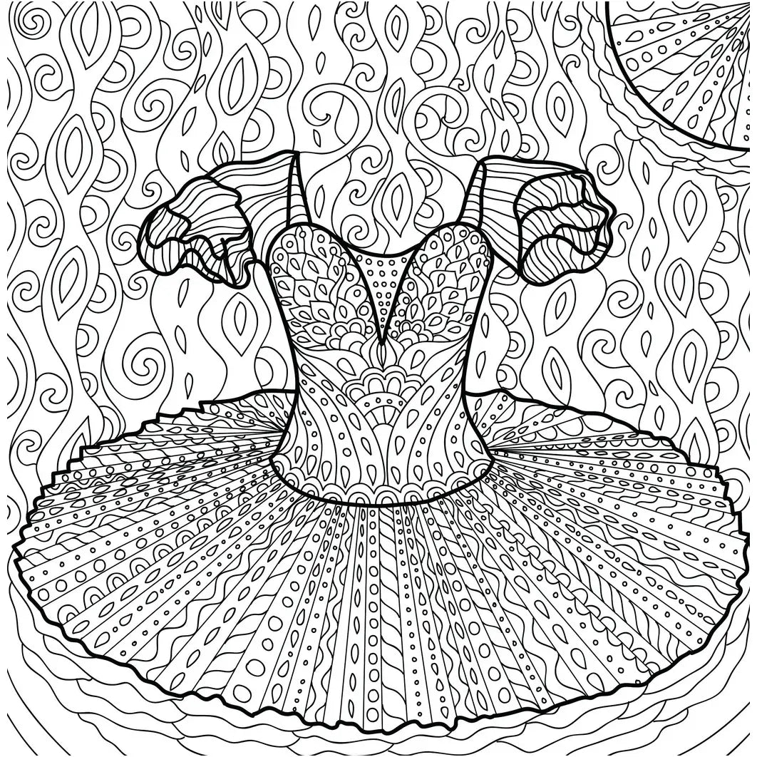 Abundance: A Coloring Book For Dancers