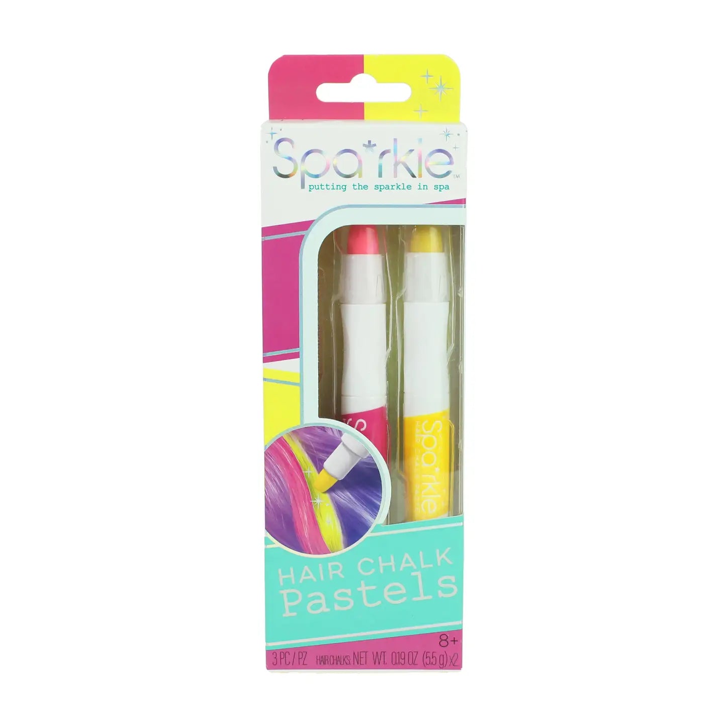 Spa*Rkle 2-Pack Hair Chalk Pastels