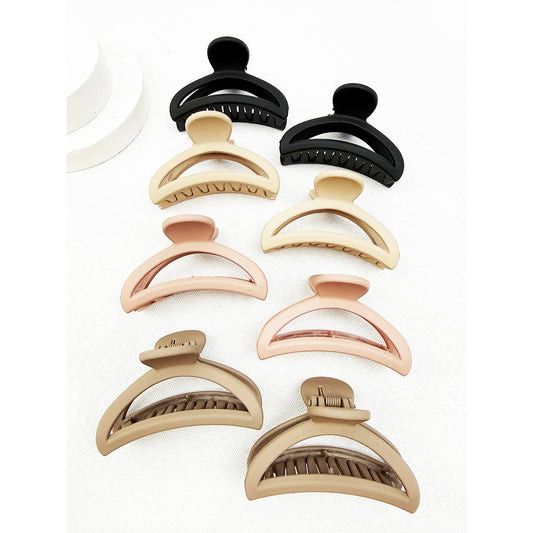 Medium Half Moon Hair Claw Set