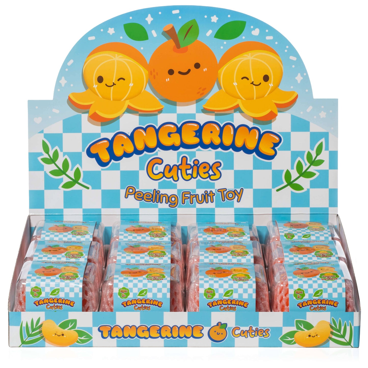 Tangerine Cutie Peeling Fidget Sensory Toy PDQ (12pcs/case) - NEW