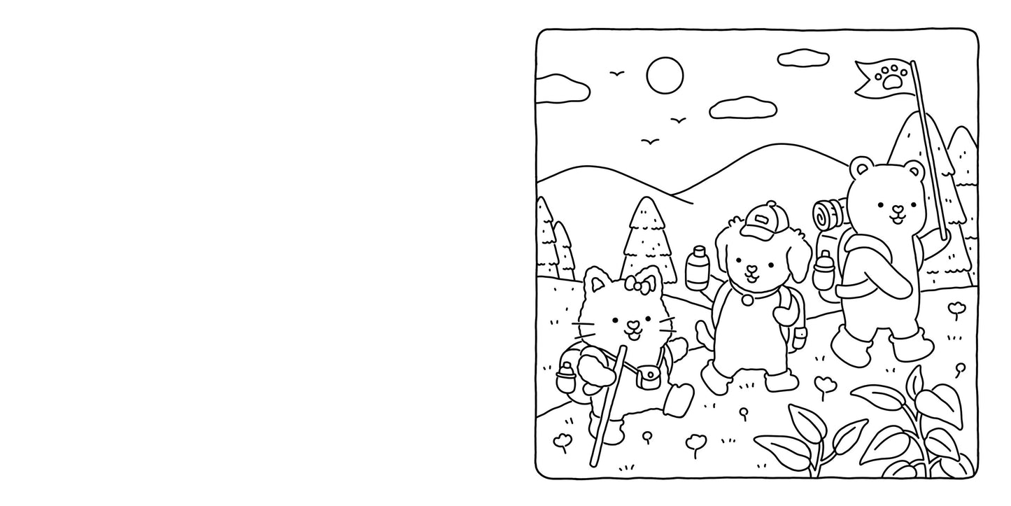 Fuzzy Hygge Coloring Book