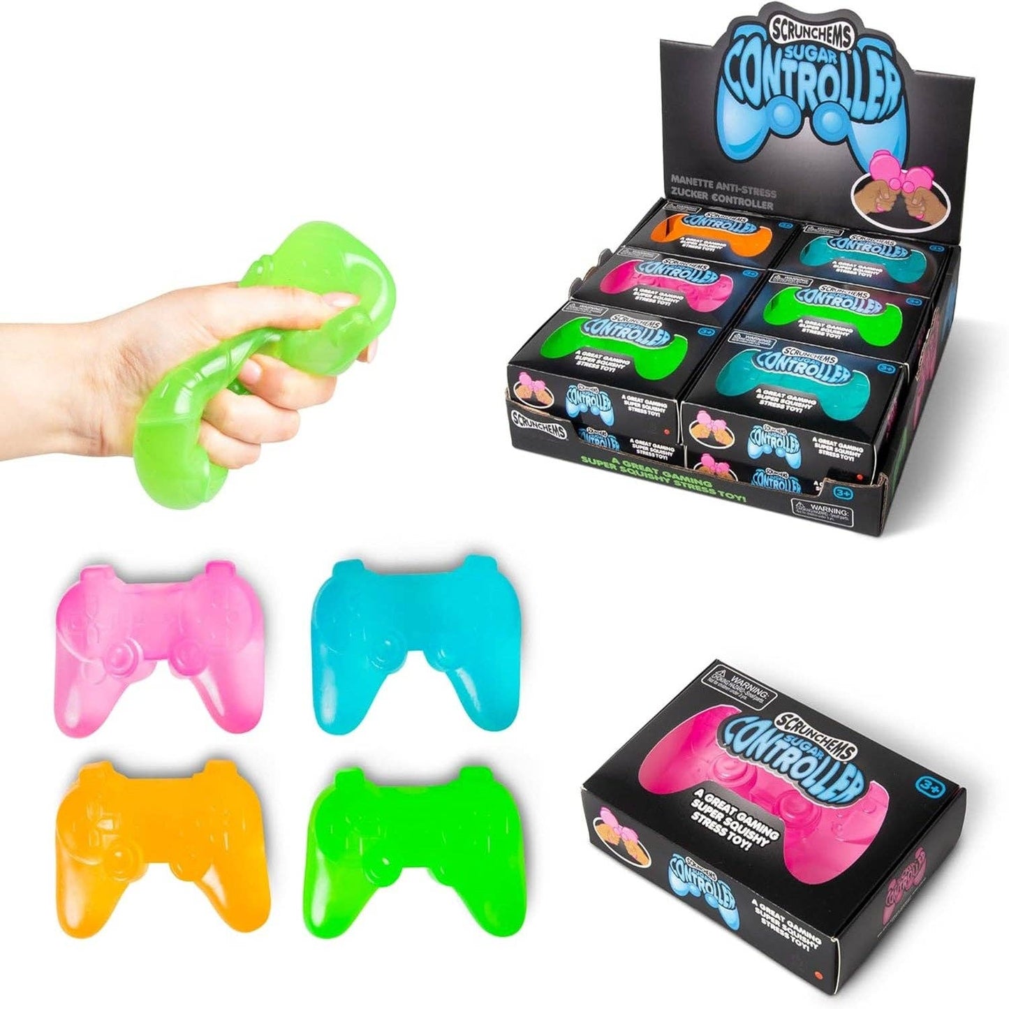 Scrunchems® Sugar Controller Squishy Fidget Toy