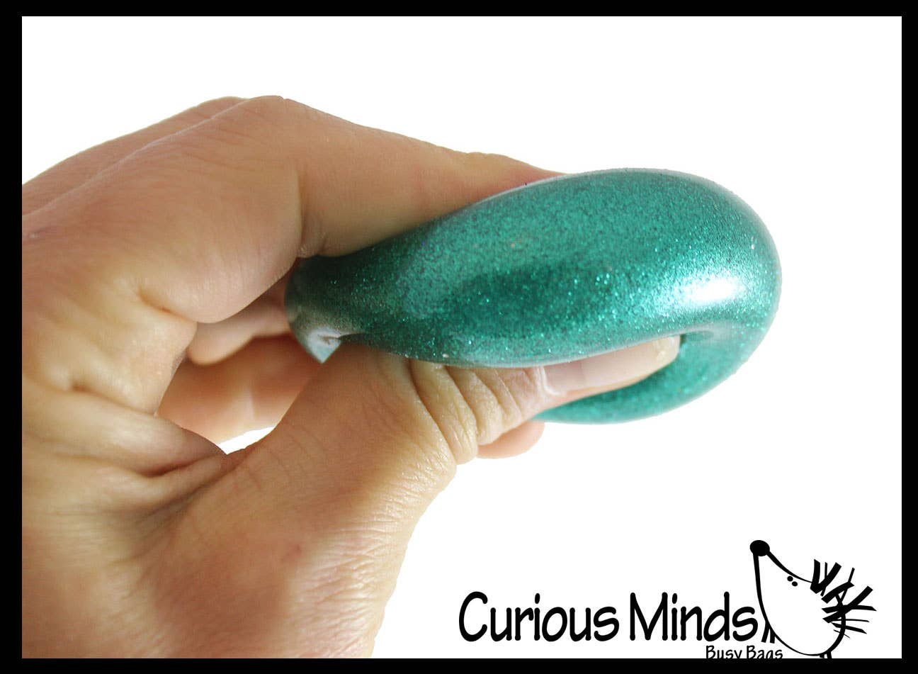 3 Stress Balls -Metallic Glitter