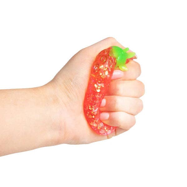 Scrunchems® Sugar Squish Fruits Squishy | 3-Piece Glitter