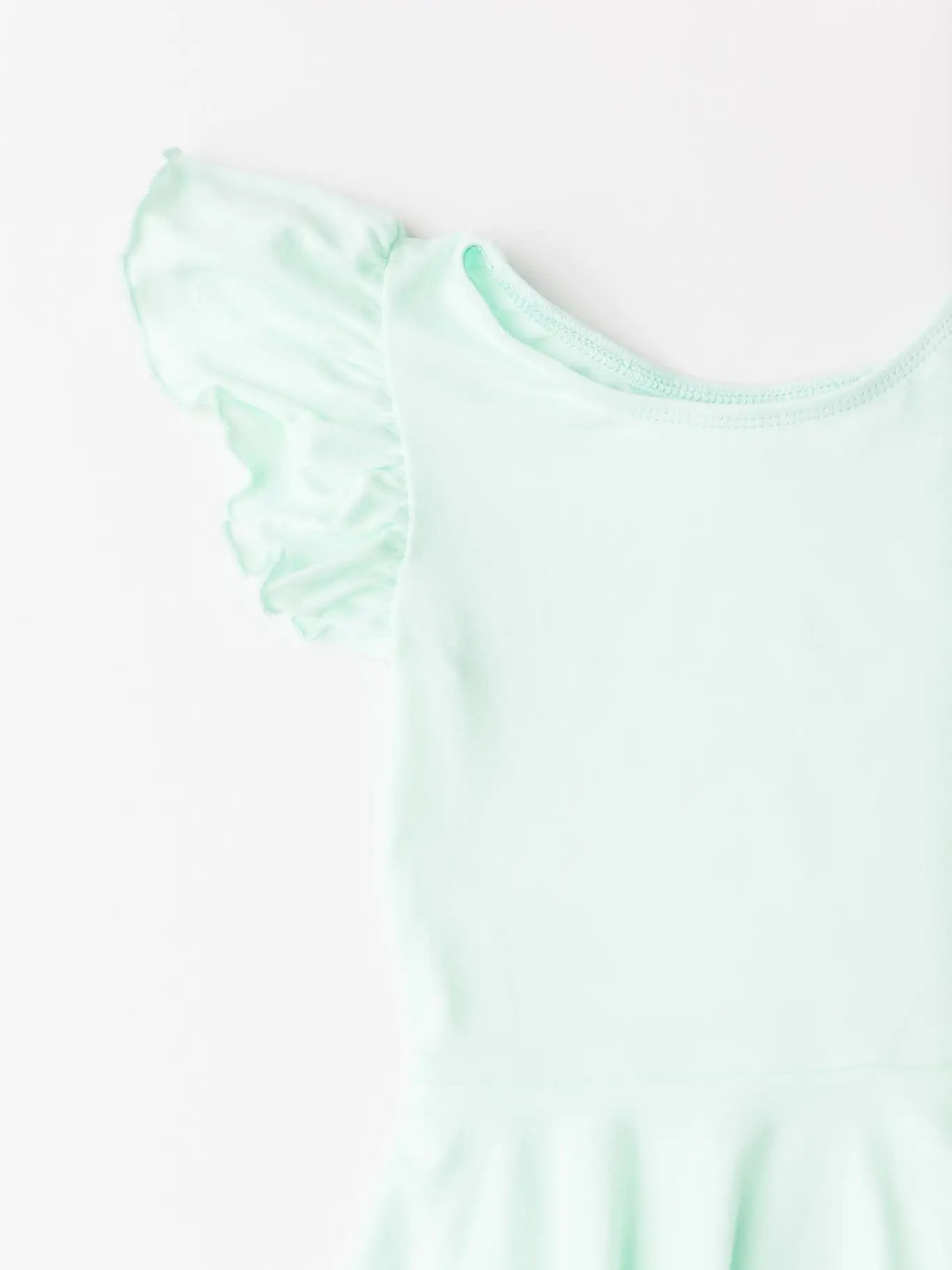 Pastel Green S/S Twirl Leotard