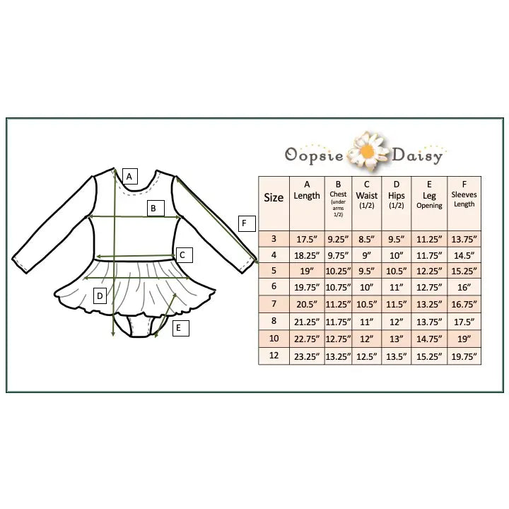 Kids Sunset Rainbow Skirted Twirl Dance Leotard