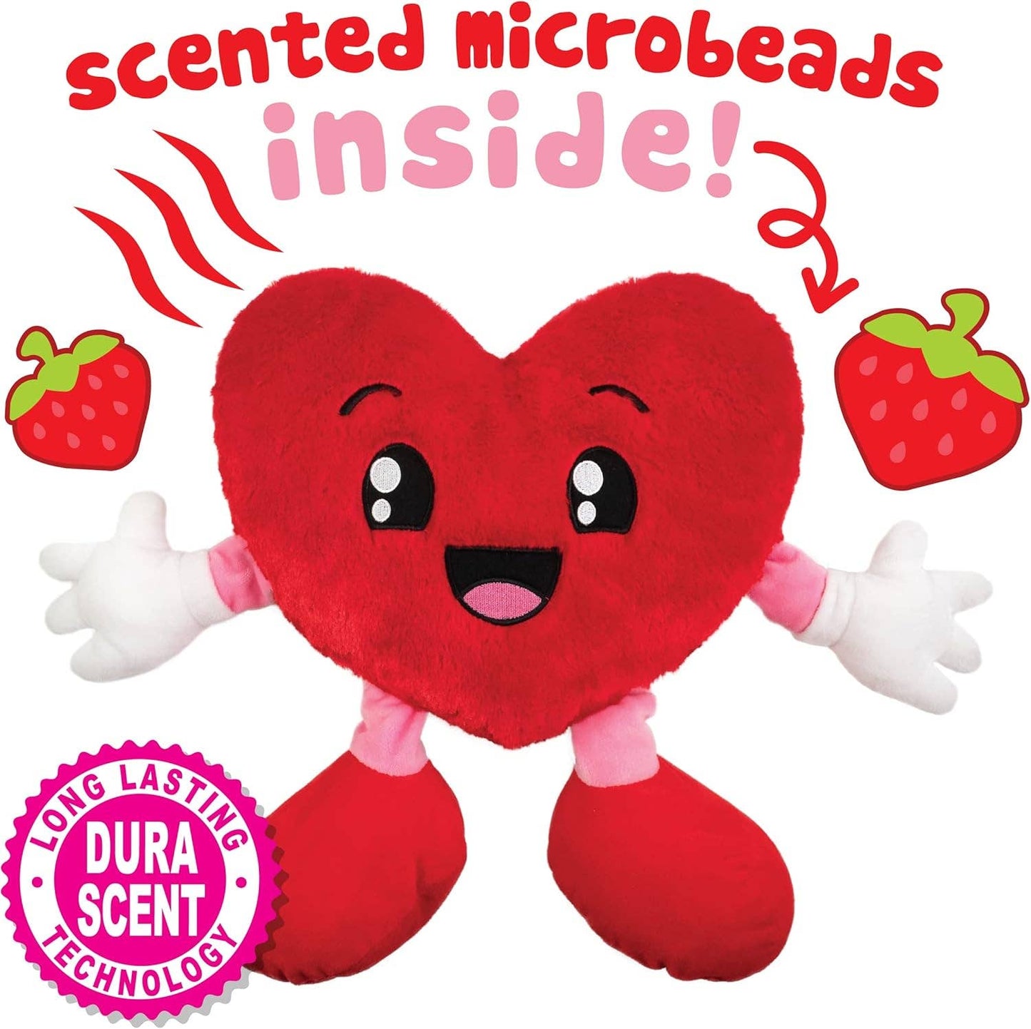 Toys - Sweetheart - 10" Heart Strawberry Scented Plush