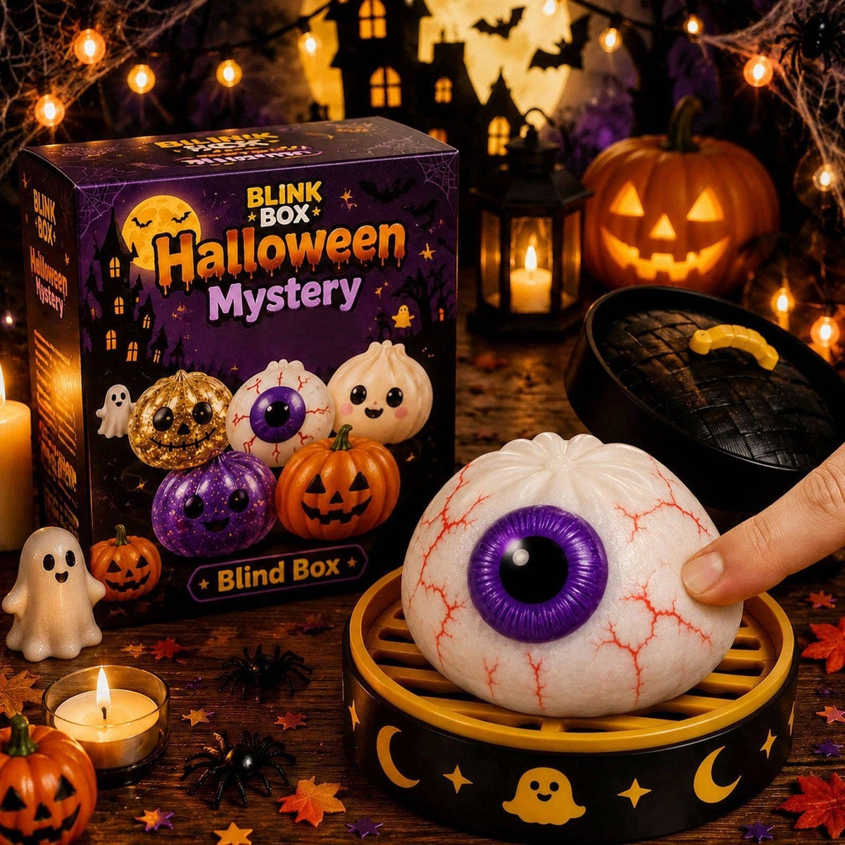 Halloween Ghost Dumpling TPR Squishy Collection