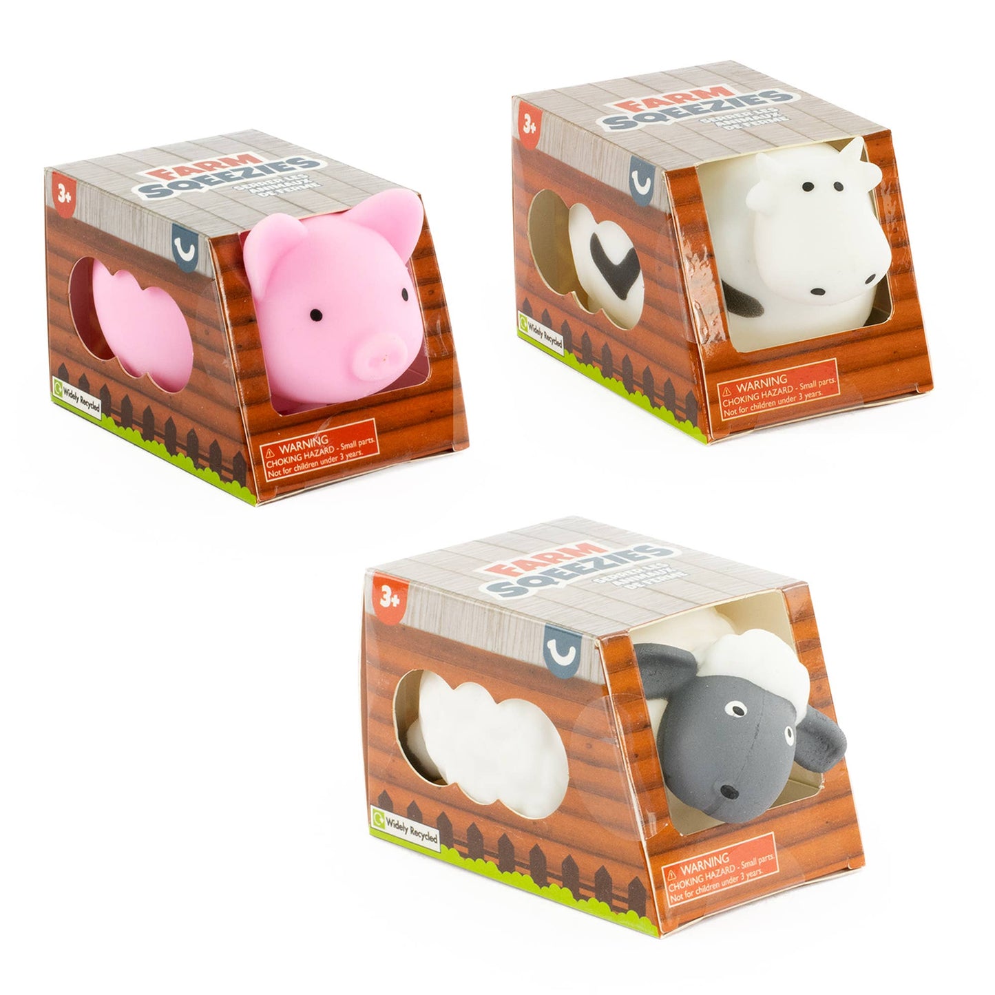 Keycraft Farm Squeezies Sensory Toy