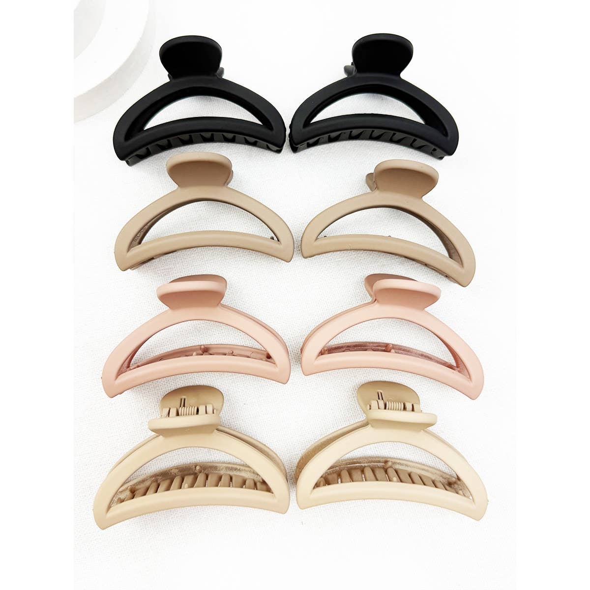 Medium Half Moon Hair Claw Set