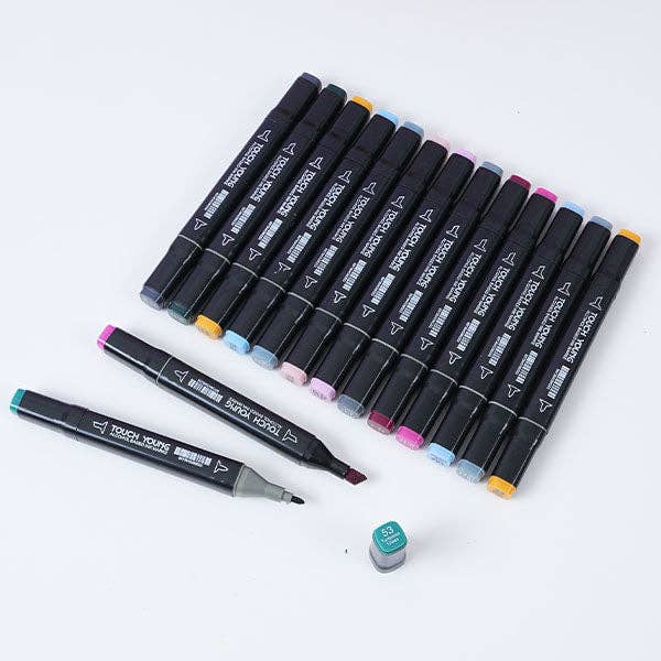 Activities - TouchHero Double-Sided Alcohol Based Markers (24 Pack) 1mm & 6mm Tips