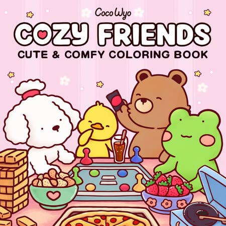 Activities - Cozy Friends Coloring Book