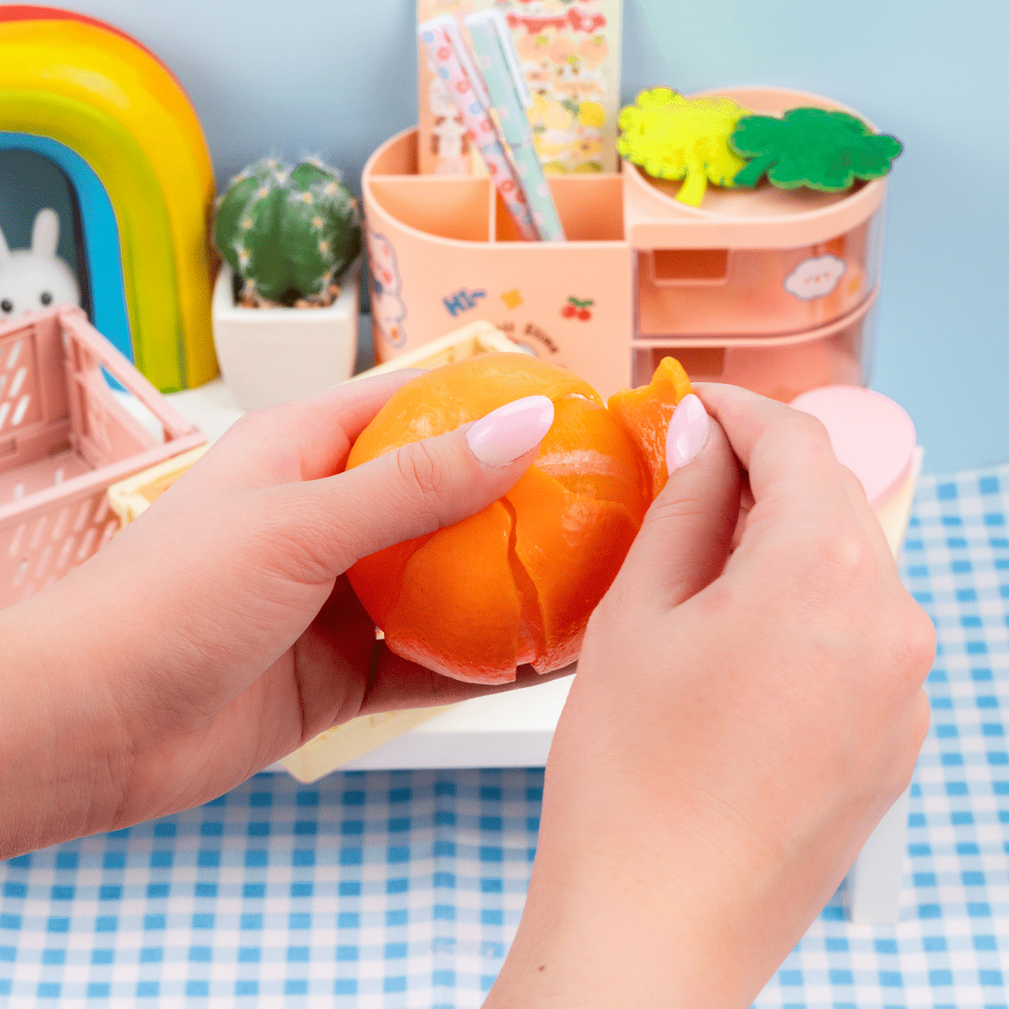 Tangerine Cutie Peeling Fidget Sensory Toy PDQ (12pcs/case) - NEW