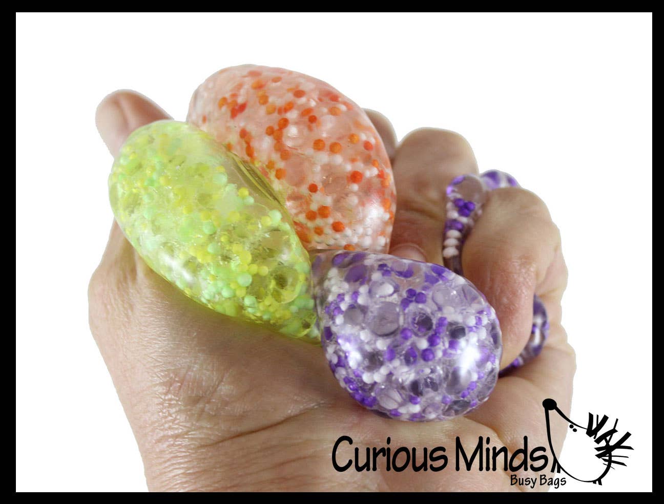 3 Stress Balls - Confetti