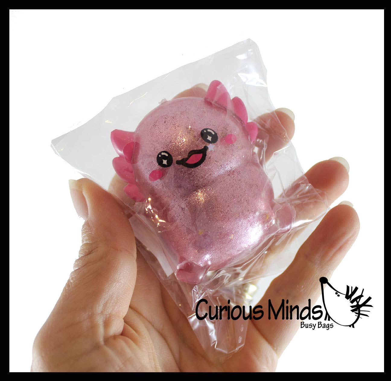 Axolotol Glitter Sensory Toy
