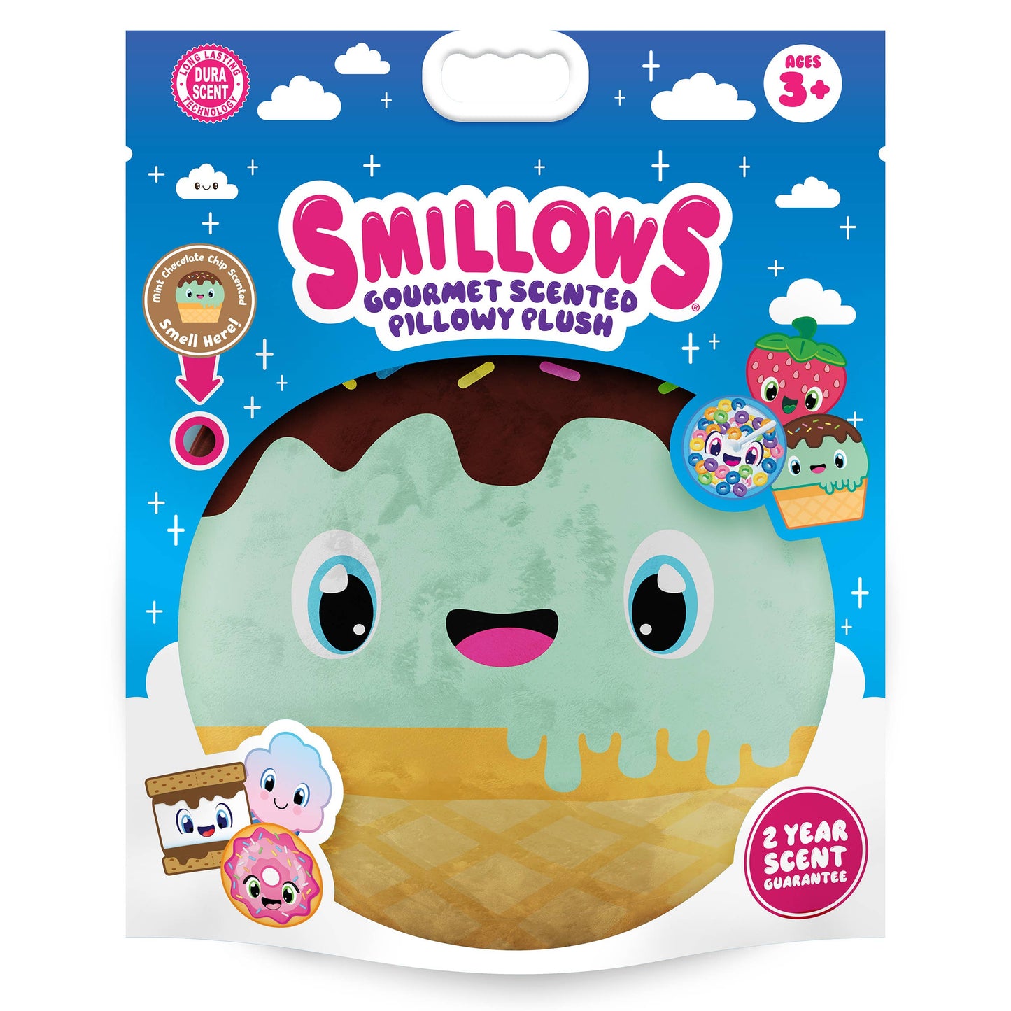 Toys - Smillow - Mint Chocolate Chip Ice Cream
