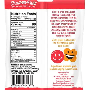 Snacks - Fruit-A-Peel Fruity Punch