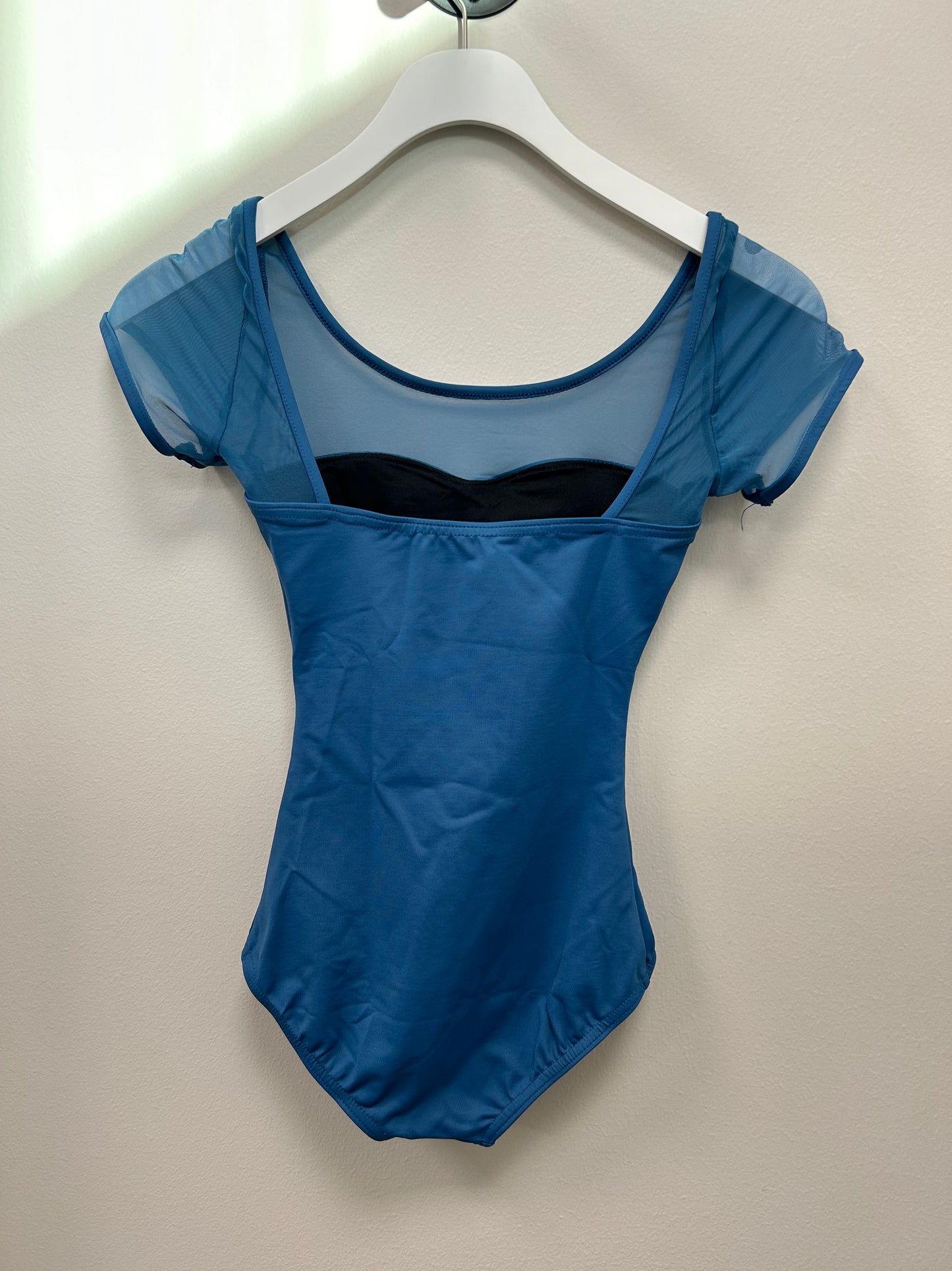 Leotards- Studio Collection Mesh Yoke SS Leotard