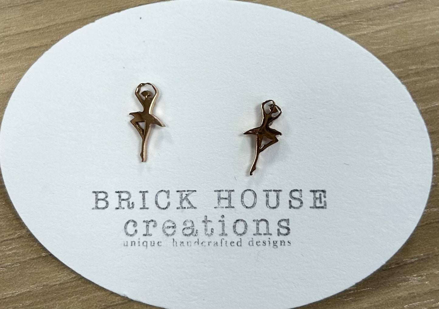BrickHouse Creations Dainty Dance Studs