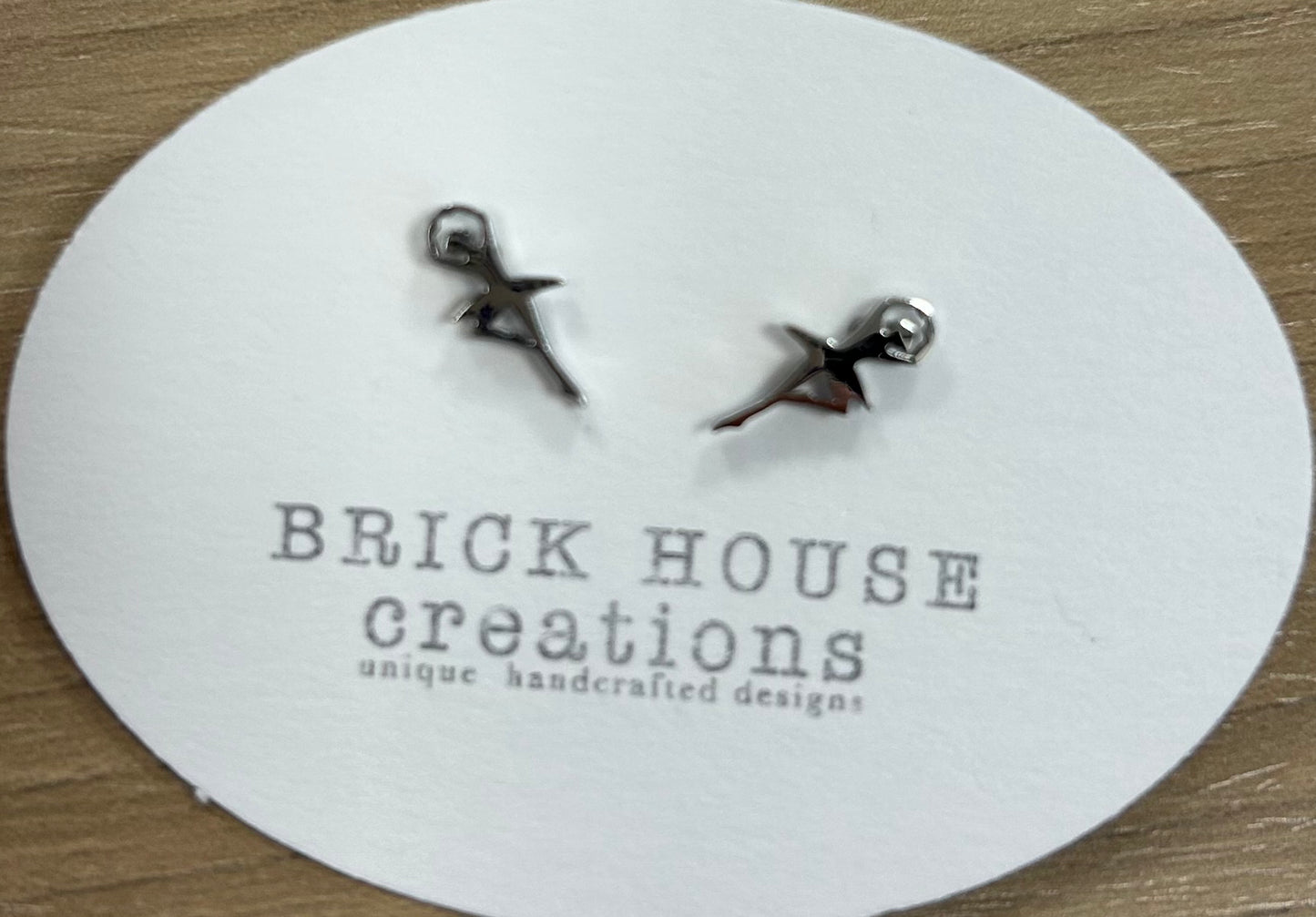 BrickHouse Creations Dainty Dance Studs