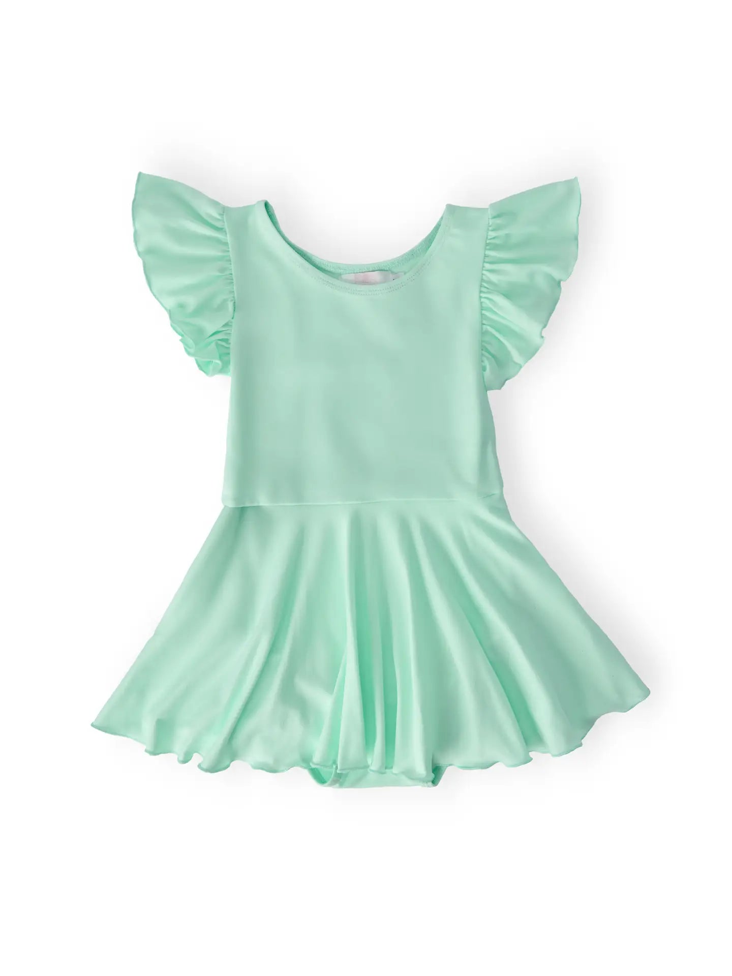 Pastel Green S/S Twirl Leotard
