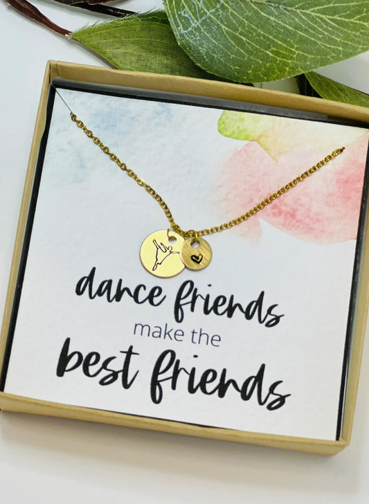 Dainty Necklace - Dance Friends
