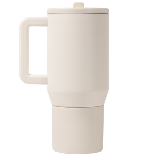 Cream HydroJug 20 oz Traveler Tumbler