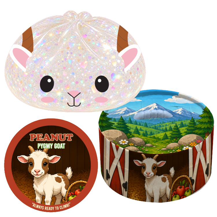 Fun Doh Farm Barnyard Squishy Dumpling Toy