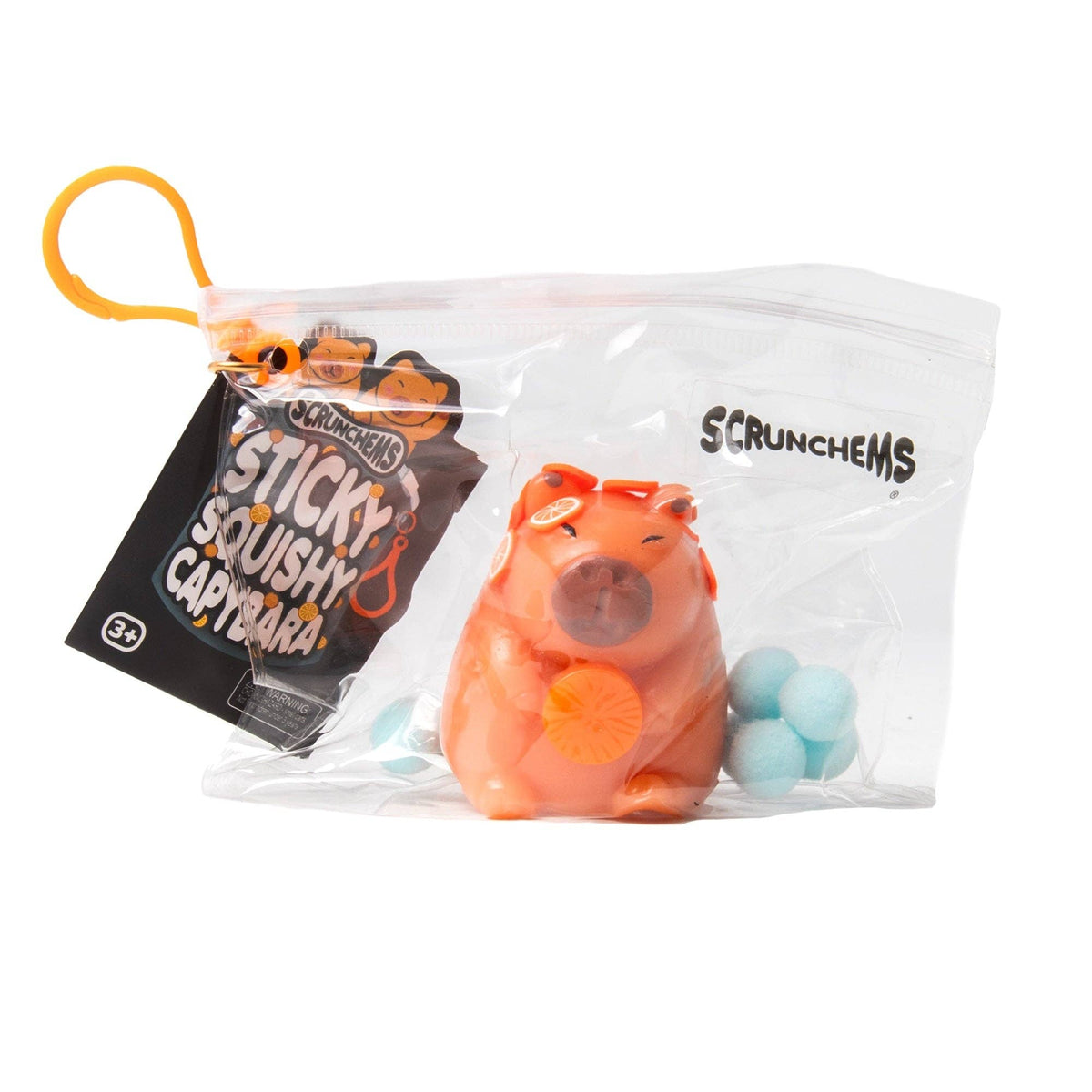 Scrunchems® Sticky Squishy Capybara Fidget Toy (1pc)