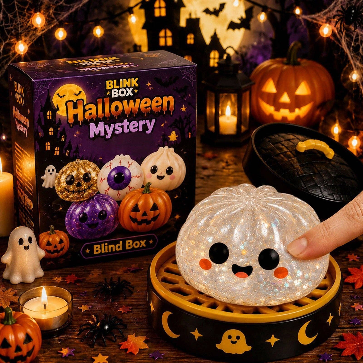 Halloween Ghost Dumpling TPR Squishy Collection