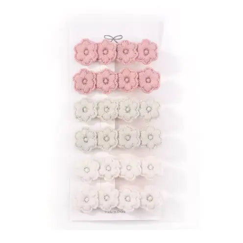 Embroidery Hair Clip Set