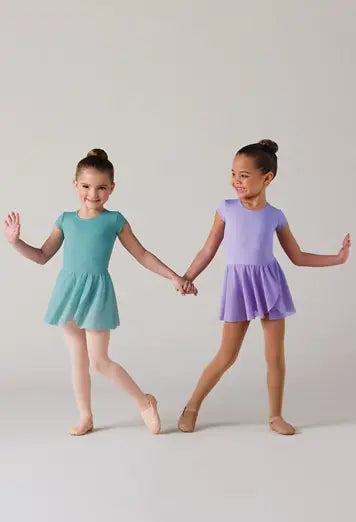 Kids Cap Sleeve Bow Back Dress