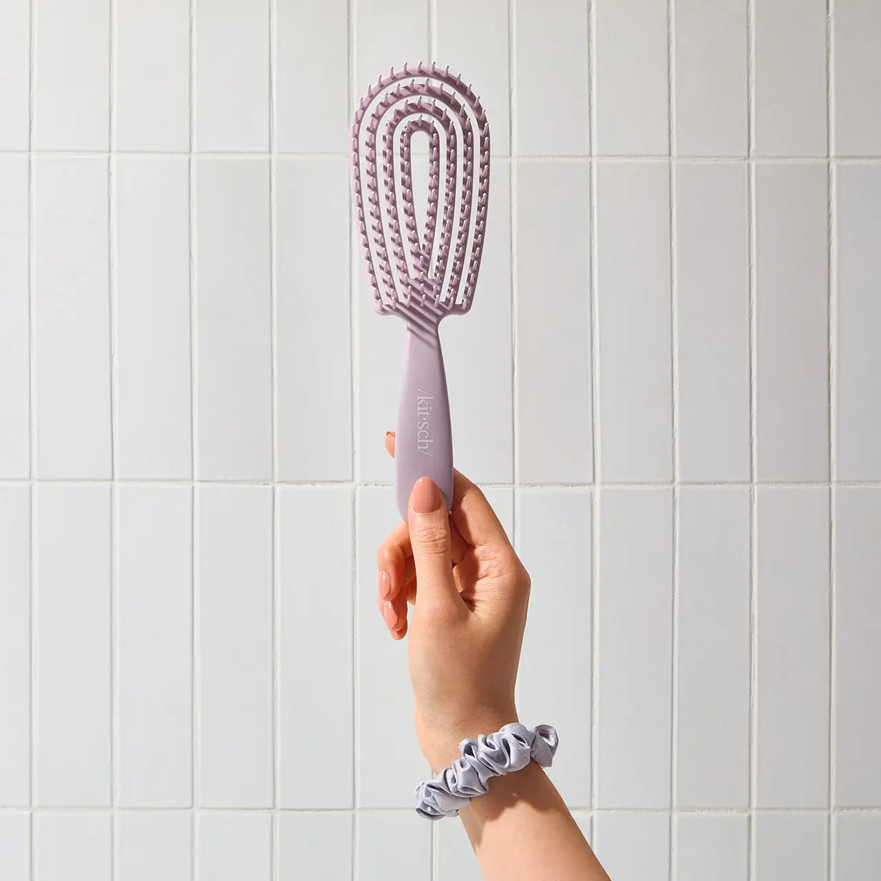 Detangling Flexi Brush - Soft Violet