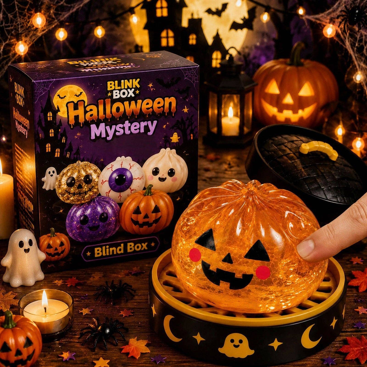 Halloween Ghost Dumpling TPR Squishy Collection