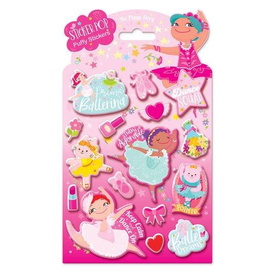 Sticker Pop Puffy Stickers | Dance Magic
